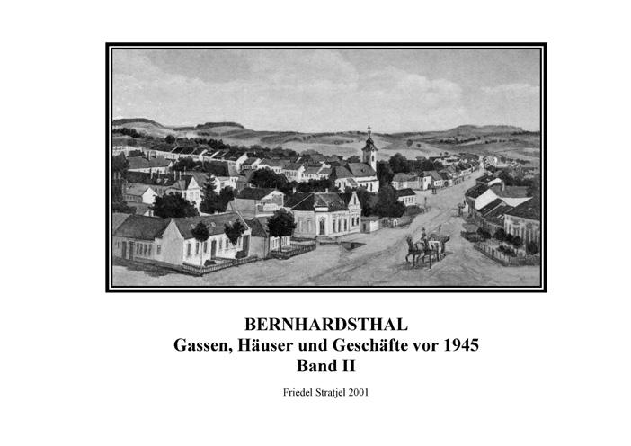 Bernhardsthal - Gassen, Häuser und Geschäfte vor 1945 #2