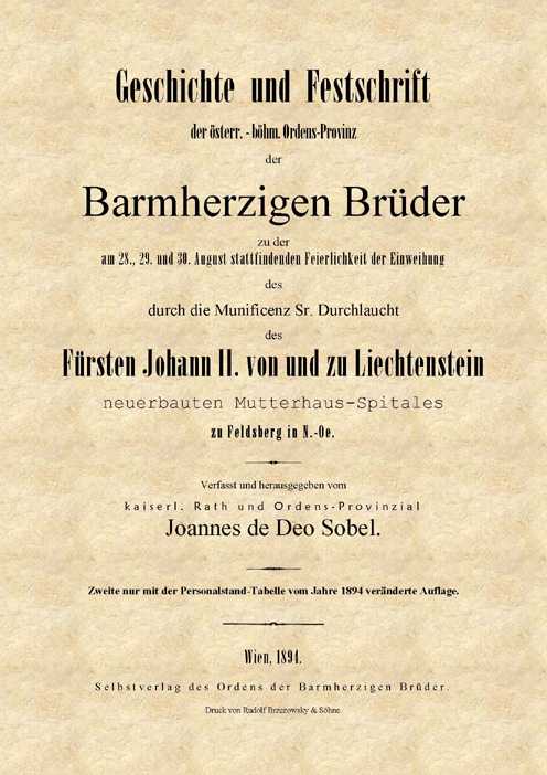 Barmherzige Brüder 1894