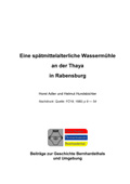 Wassermühle Rabensburg