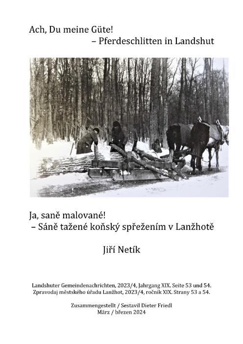 Landshut - Pferdeschlitten