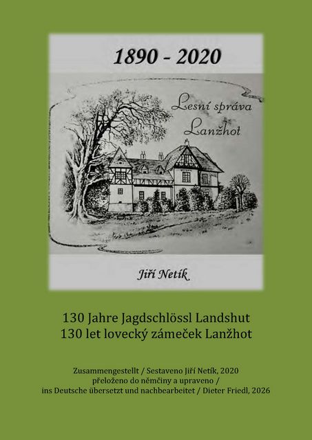 130 Jahre Jagdschlössl Landshut 1890-2020