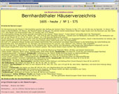 Bernhardsthaler Häuserverzeichnis