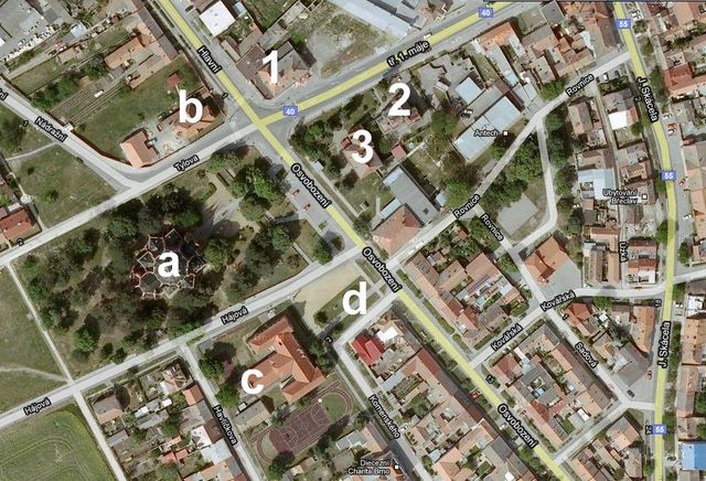 Google-Satbild Postorna
